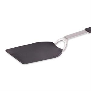 flexible nylon non stick spatula med black plastic 12x2.75x0.75