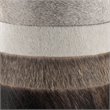 J&D Designs Co Winslow Modern Leather & Steel Table Lamp in Gray/White/Bronze