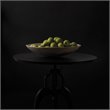 J&D Designs Co Americana Contemporary Metal Crank Table in Gunmetal Gray