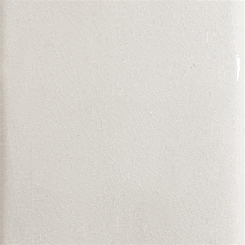 J&D Designs Co Porto Large Transitional Ceramic Side Table in White