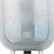 J&D Designs Co Vapor Single Glass/Iron Metal Wall Sconce in Opal/Nickel