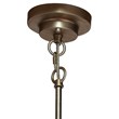 J&D Designs Co Calypso Transitional Iron Metal 3-Tier Chandelier in Gold