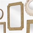 J&D Designs Co Marina Coastal Glass/Seagrass Mirror in Natural