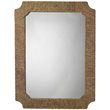 J&D Designs Co Marina Coastal Glass/Seagrass Mirror in Natural