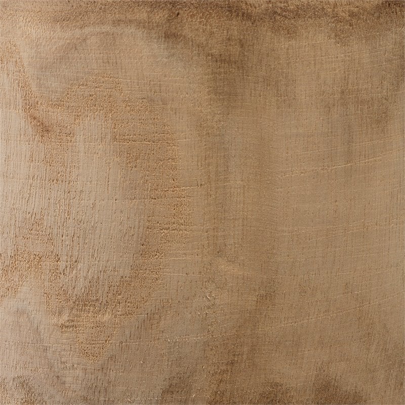 J&D Designs Co Ojai Small Transitional Wood Vase in Natural Finish
