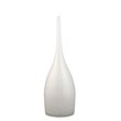 J&D Designs Co Pixie Contemporary Glass Decorative Vases in White (Set of 3)