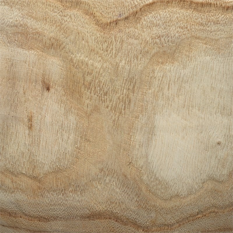 J&D Designs Co Laguna Coastal Wood Grain Pattern Vase in Natural