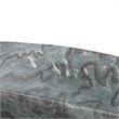 Jamie Young Co Long Oval Contemporary Marble Bowl in Gray Finish