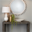 J&D Designs Co Long Oval Contemporary Marble Bowl in White Finish