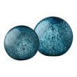J&D Designs Co Cosmos Coastal Glass Balls in Indigo Blue Finish