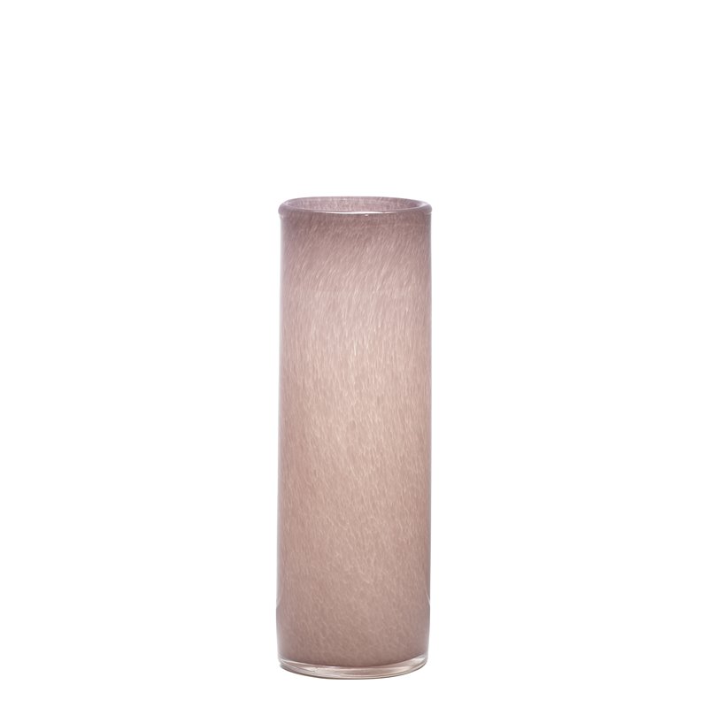 J&D Designs Co Gwendolyn Coastal Glass Hand Blown Vases in Pink (Set of 3)