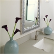 J&D Designs Co Minx Contemporary Glass Decorative Vases in Blue (Set of 2)