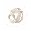 J&D Designs Co Modern Resin Tangled Table Object in White