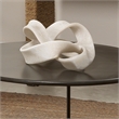 J&D Designs Co Modern Resin Tangled Table Object in White