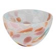 Jamie Young Co Watercolor Medium Modern Glass Bowl in Multi-Color
