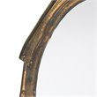 J&D Designs Co Margaux Contemporary Metal Mirror in Antique Brass