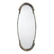 J&D Designs Co Margaux Contemporary Metal Mirror in Antique Silver