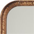 J&D Designs Co Principle Transitional Metal Vanity Mirror in Gold Leaf