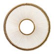J&D Designs Co Large Transitional Metal Illume Wall Art in Gold Foil