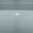 J&D Designs Bubble Transitional Glass Table Lamp with Linen Shade in Blue