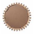 J&D Designs Brighton Beveled Transitional Fir Wood Mirror in Natural