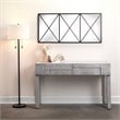 J&D Designs Lincoln Metal Floor Lamp with Classic Drum Shade in Matte Black