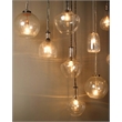 J&D Designs Luca Farmhouse Style Glass and Metal Pendant in Antique Brass