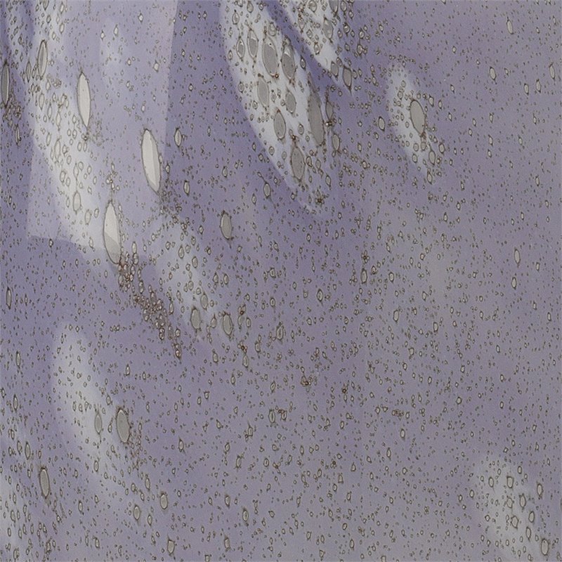 J&D Designs Maya Transitional Glass and Acrylic Table Lamp in Lavender Purple