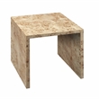 J&D Designs Co Bedford Traditional Wood Nesting Tables in Natural (Set of 2)