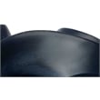 J&D Designs Co Ribbon Molded Transitional Resin Decorative Sphere in Black