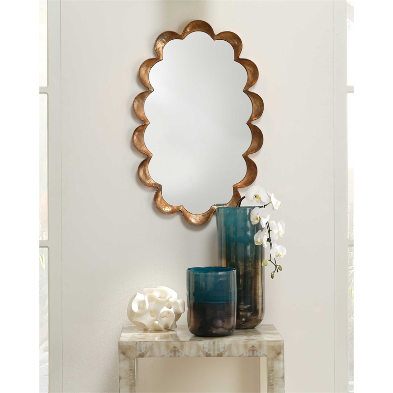 J&D Designs Co Ribbon Molded Transitional Resin Decorative Sphere in White