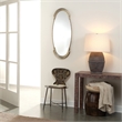 J&D Designs Co Antiquity 1-Light Linen & Ceramic Table Lamp in White/Dark Gray