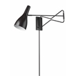 J&D Designs Co Lenz Swing Arm Steel Metal Wall Sconce in Oil Rubbed Bronze