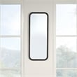 J&D Designs Co Capital Transitional Metal Wall Mirror in Distressed Black