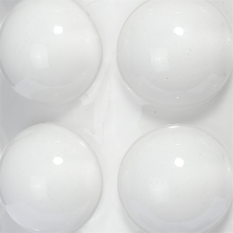 J&D Designs Seltzer Modern Blown Glass & Acrylic Table Lamp in White/Off White