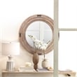 J&D Designs Co Highland Decorative Ceramic Vase In Cream Ceramic