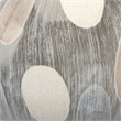 J&D Designs Co Transitional Ceramic Small Sphere in Cream/Black/Blue