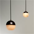J&D Designs Co Metro 1-Light Pendant  in Bronze