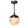 J&D Designs Co Metro 1-Light Pendant  in Bronze