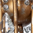 J&D Designs Co Scarlett Crystal Chandelier in Beige