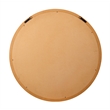 J&D Designs Co Chandler Round Mirror in Natural Burl Wood