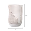 J&D Designs Co Moonrise Decorative Vase in White