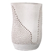 J&D Designs Co Moonrise Decorative Vase in White
