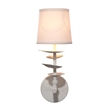 J&D Designs Co Petal Wall Sconce in White Ceramic
