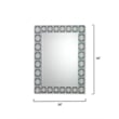 J&D Designs Co Rorschach Mirror in Indigo Blue Lacquer
