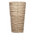 J&D Designs Co Seawall Beaded Cone Sconce in Natural Mango Wood
