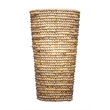 J&D Designs Co Seawall Beaded Cone Sconce in Natural Mango Wood