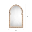 J&D Designs Co Bardot Large Bone & Wood Arch Mirror in Natural Finish