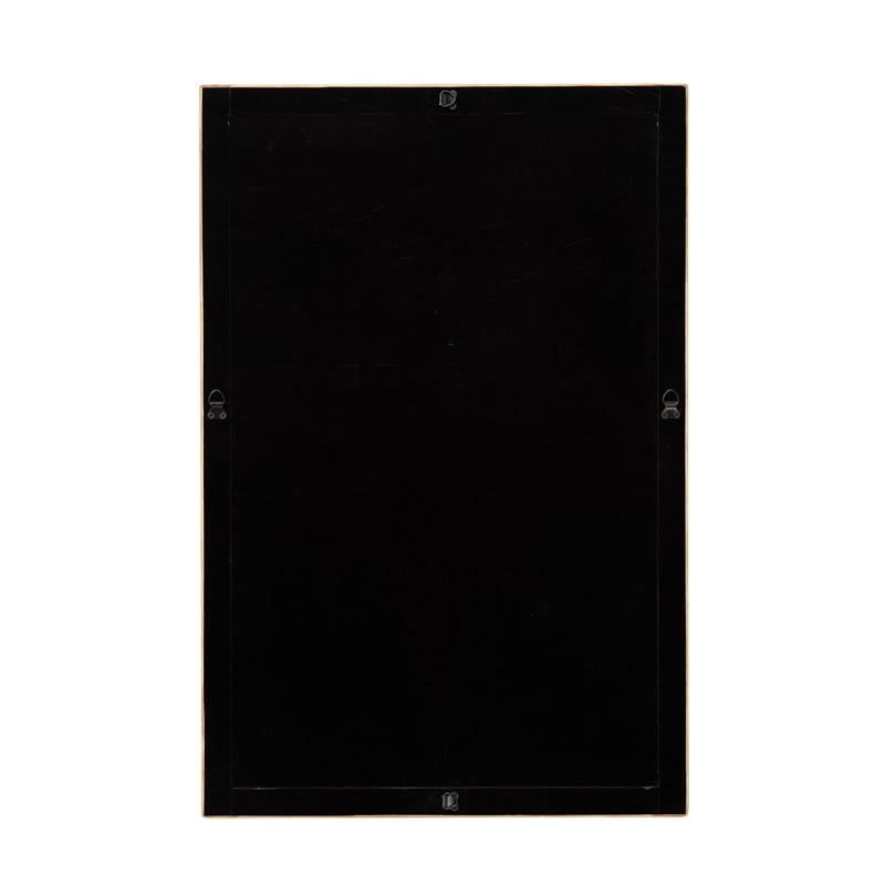 J&D Designs Co Sama Wood & Bone Inlay Rectangle Mirror