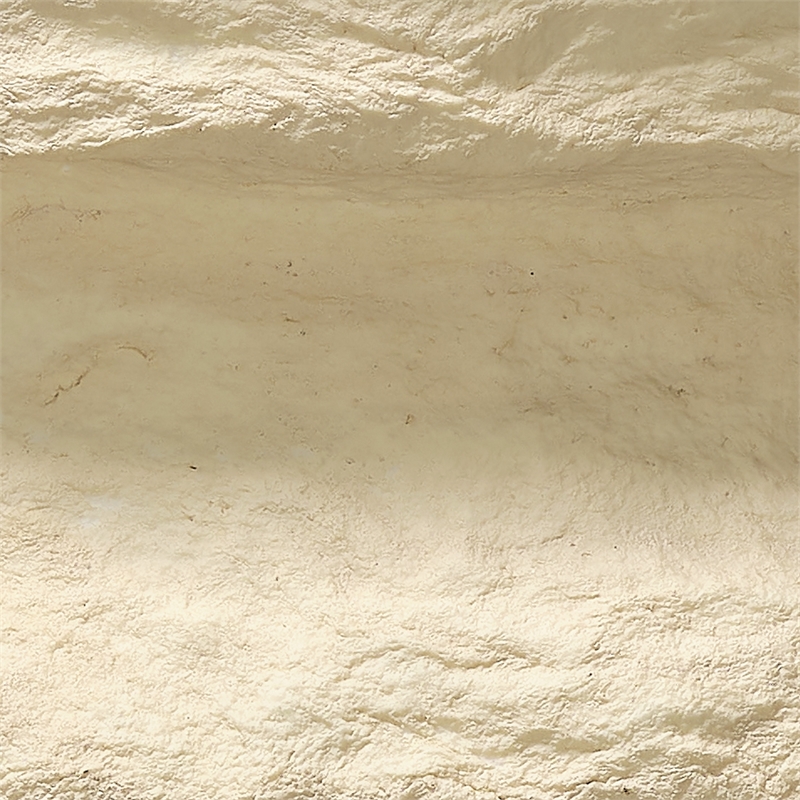 J&D Designs Co Landscape Cotton Mache Large Bowl in Cream